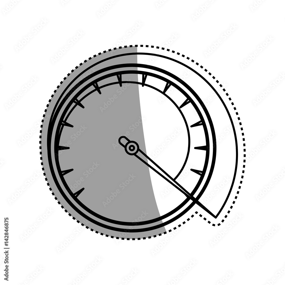 Speedometer power car icon vector illustration graphic design Speedometer power car icon vector illustration graphic design