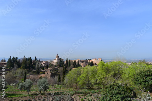 Frühling in Alhambra Unesco Weltkulturerbe