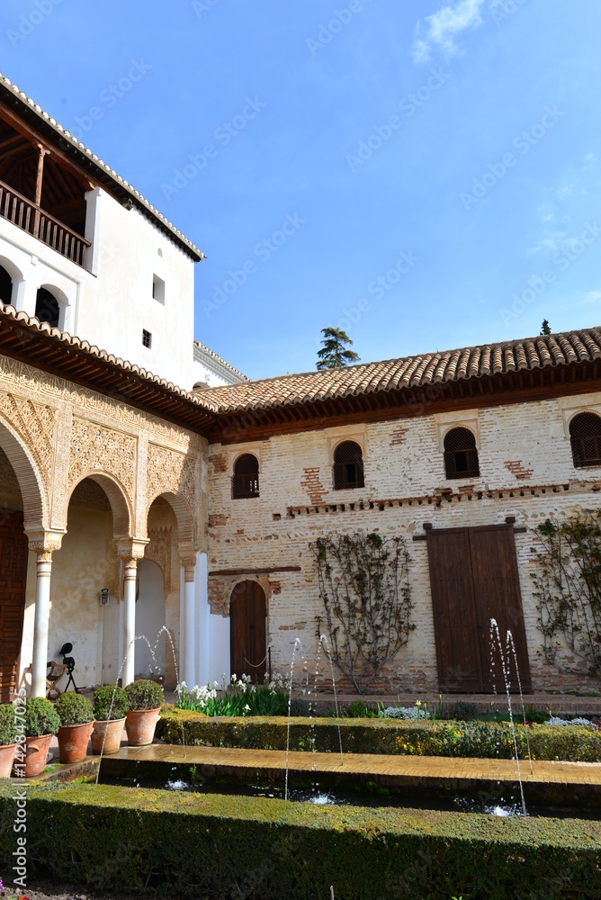 Fototapeta premium Alhambra - Granada Unesco Weltkulturerbe