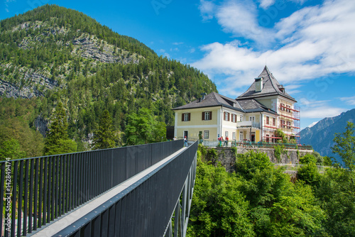 building on Salzwelten Salt Mines of Hallstat