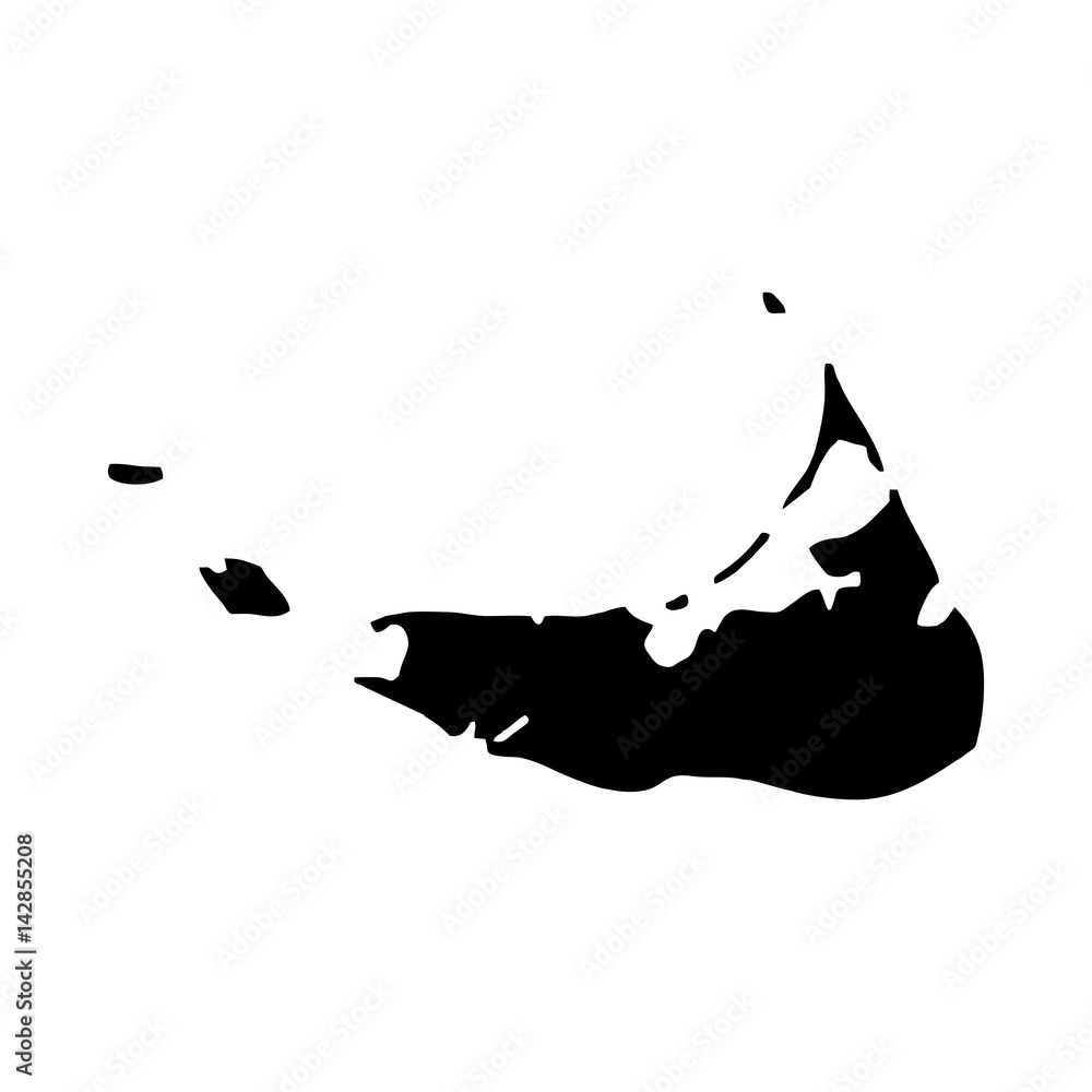 map of nantucket island. Stock Vector | Adobe Stock