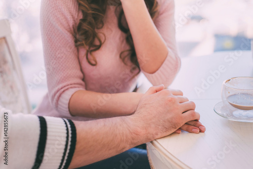 Wallpaper Mural Hands of a loving couple close-up
 Torontodigital.ca