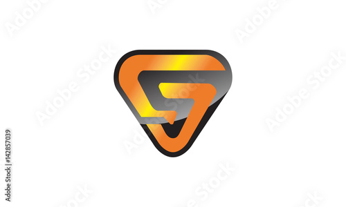 Letter GS Modern Logo 