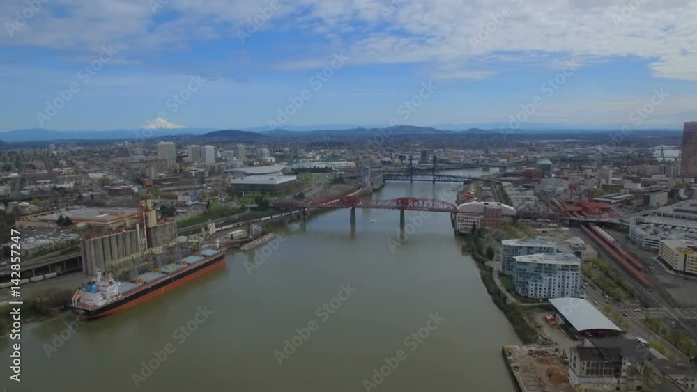 Aerial Oregon Portland Downtown September 2016 4K Aerial Oregon Portland Downtown September 2016 4K