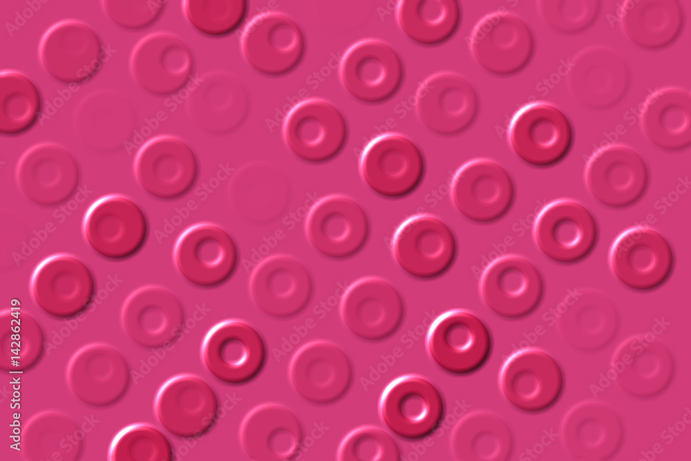 Blur Cicle donut dot 3D texture background Blur Cicle donut dot 3D texture background