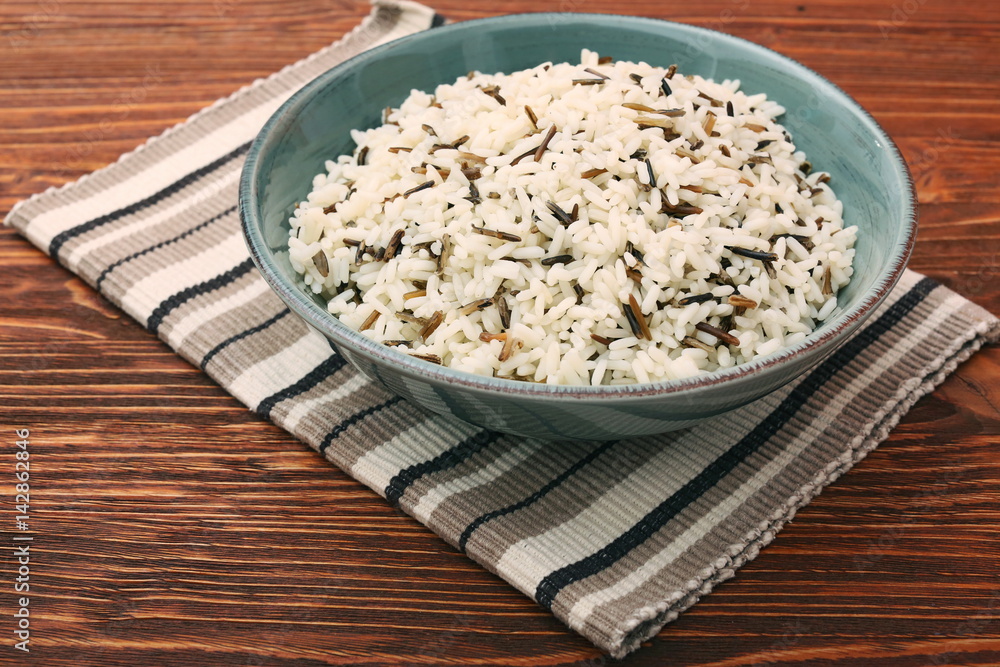 Bowl of mixed wild rice Bowl of mixed wild rice