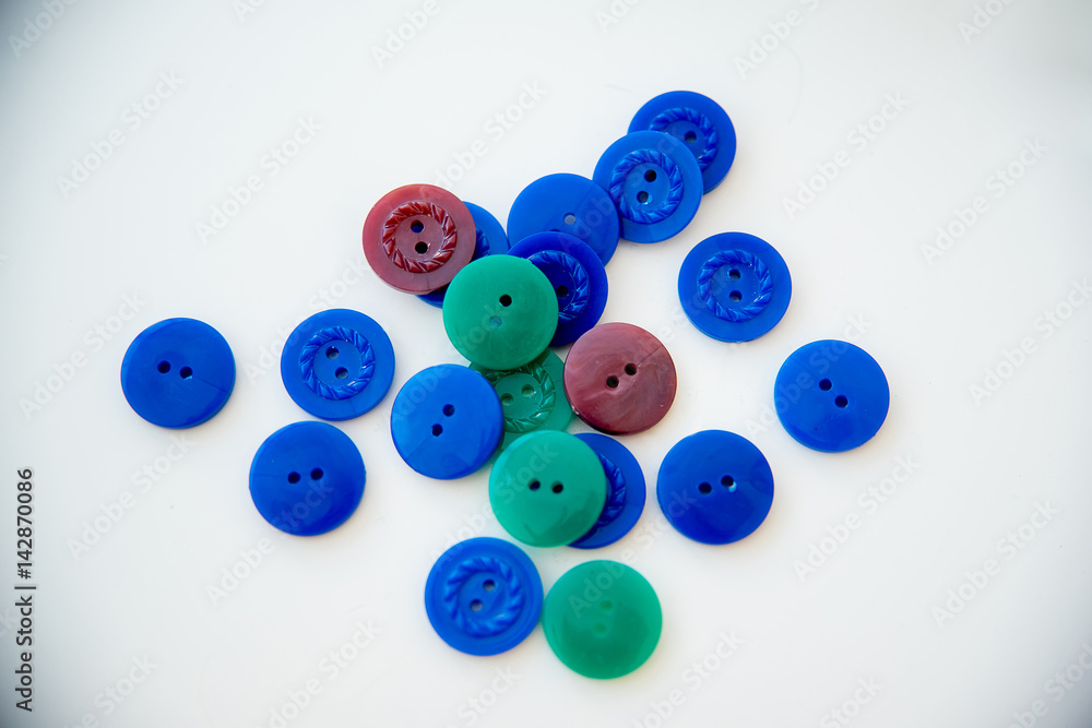 Buttons isolated on white background Buttons isolated on white background
