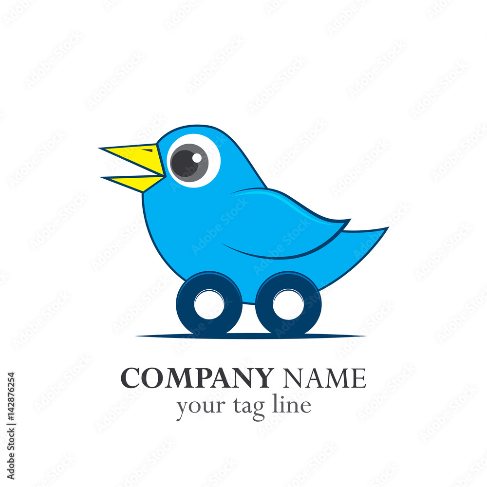 Obraz premium BIRD LOGO BUSINESS
