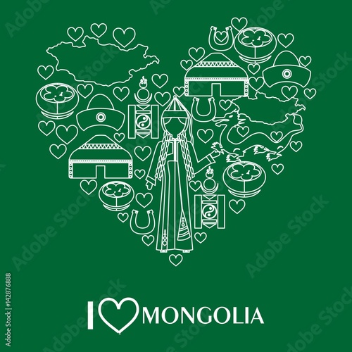 mongol love white
