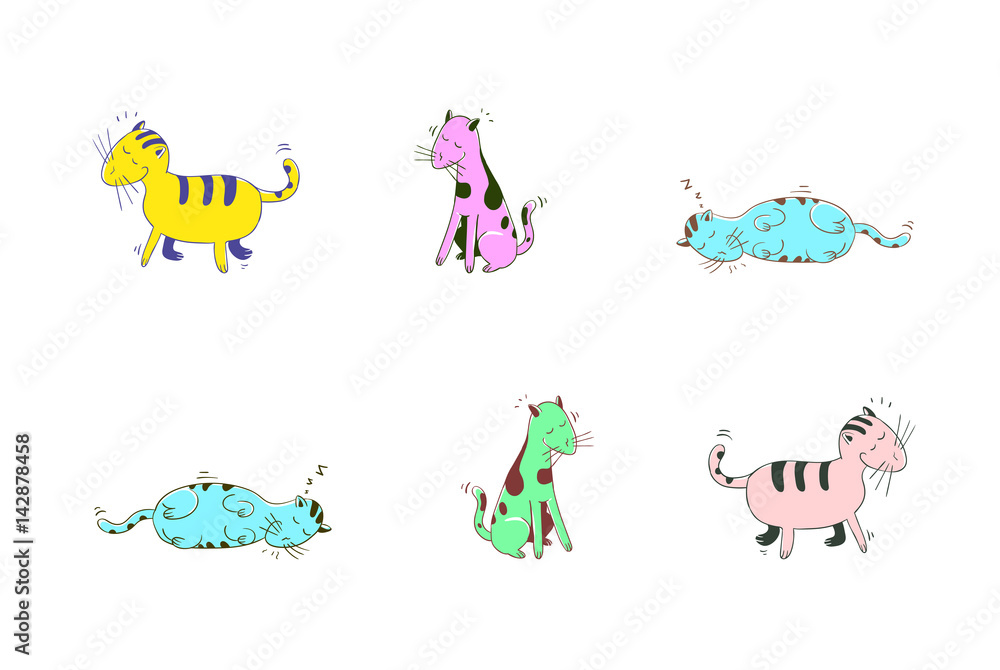 cute cartoon cat cute cartoon cat