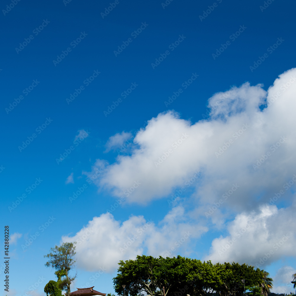white clouds against blue sky for background. white clouds against blue sky for background.