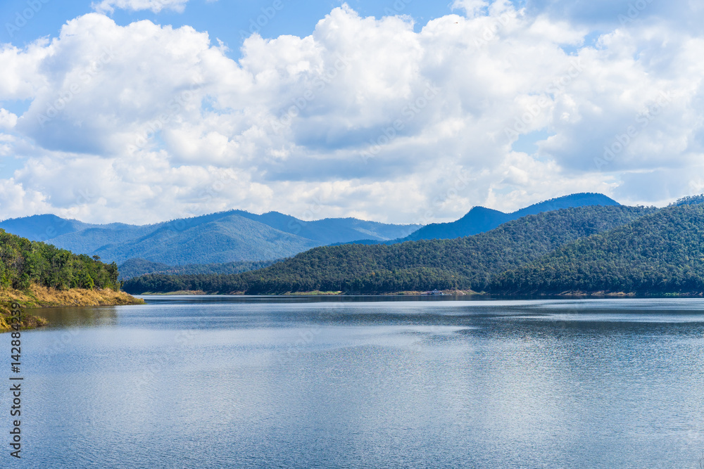Lake View images taken in the surrounding mountains.