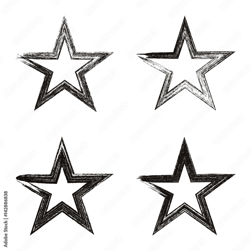 Black star elegant. Premium quality labe Black star elegant. Premium quality labe