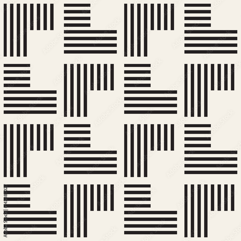 Seamless pattern with stripes. Vector abstract background. Stylish lattice structure Seamless pattern with stripes. Vector abstract background. Stylish lattice structure