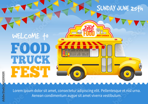 Food Truck Festival Poster