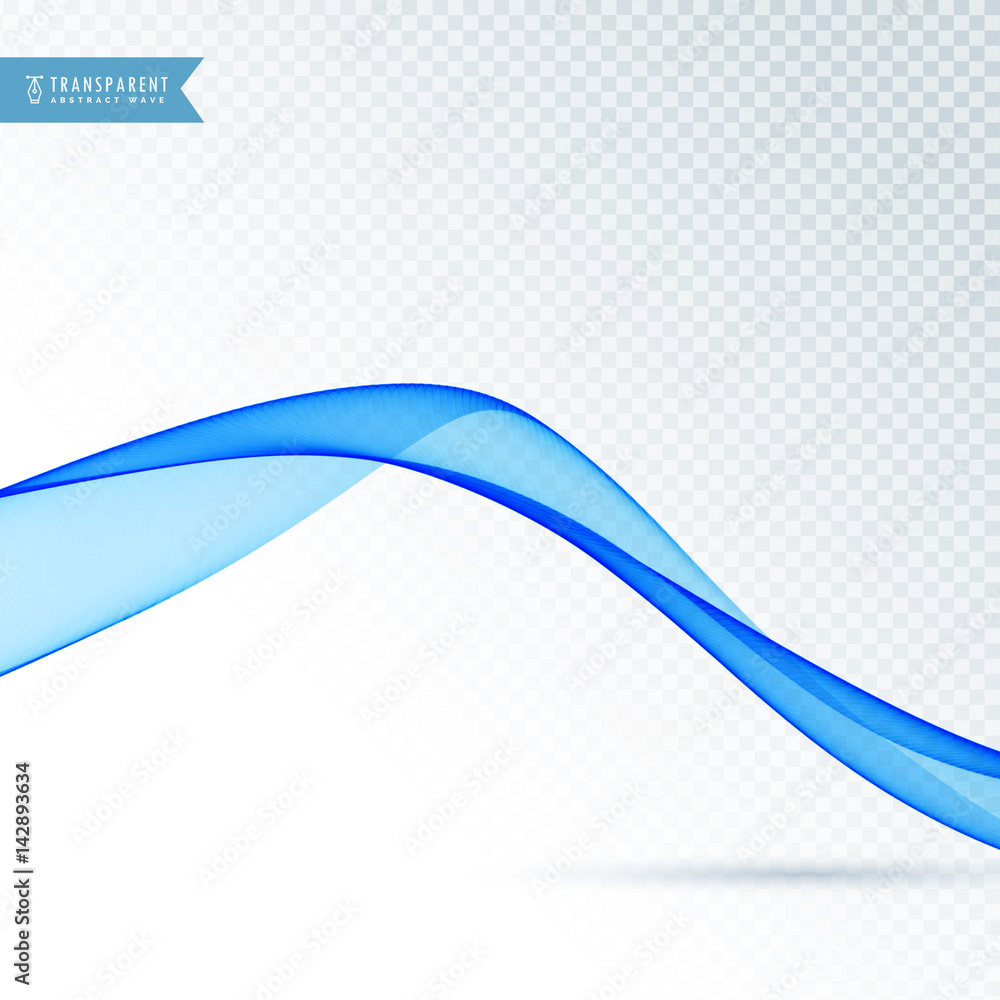 clean blue transparent wave vector clean blue transparent wave vector