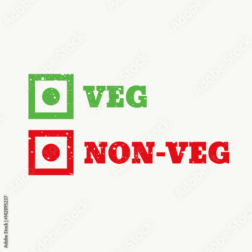 veg and non-veg sign