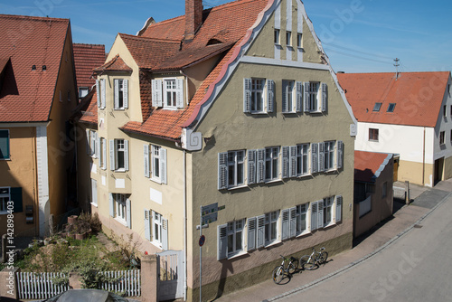 Renoviertes Gerberhaus in Nördlingen 