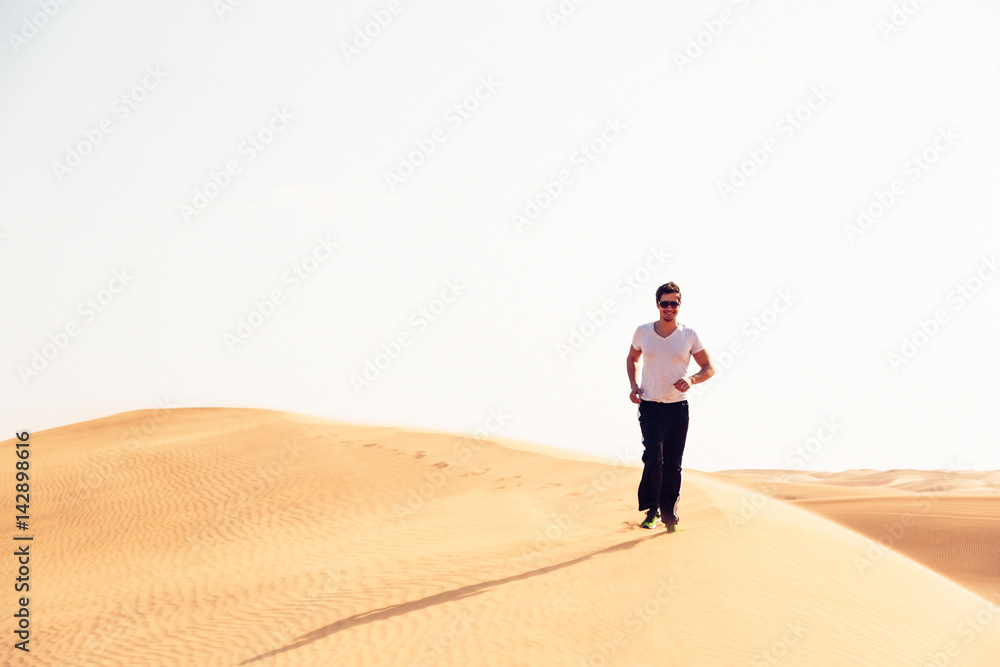 Jogging In The Desert Jogging In The Desert
