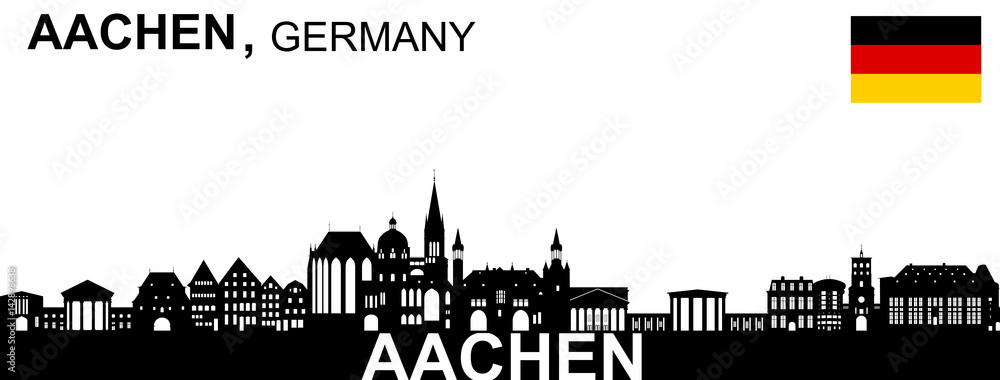 Aachen Silhouette
