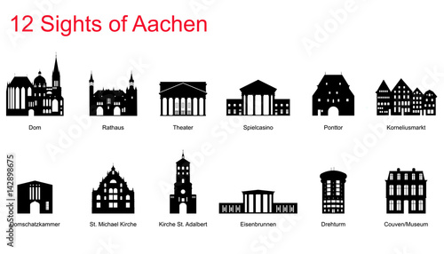 12 Sights of Aachen photo
