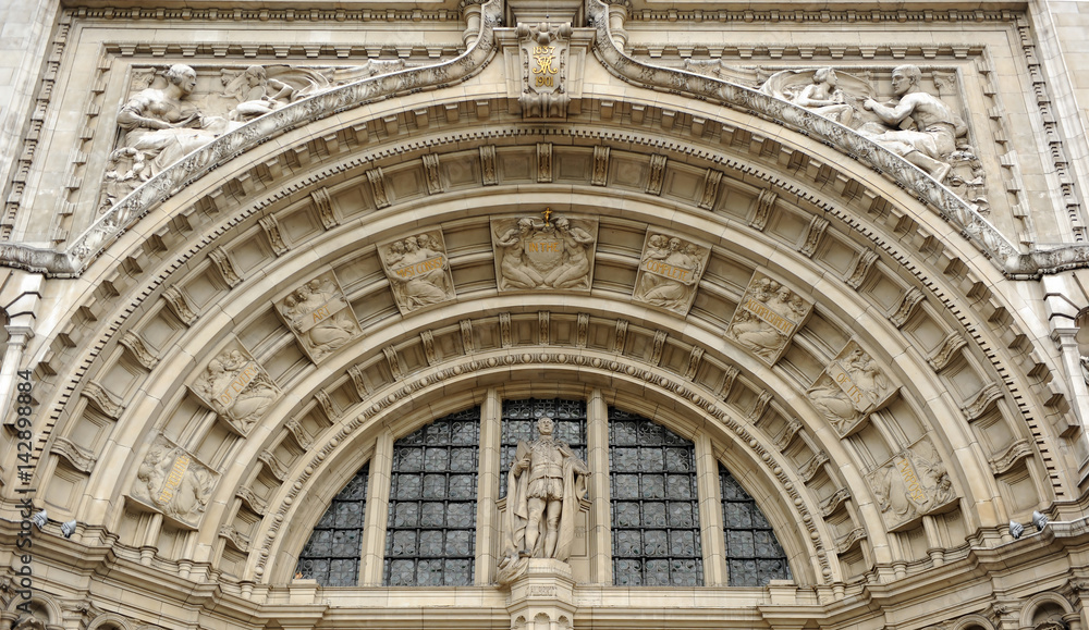 Victoria and Albert Museum in London, England	