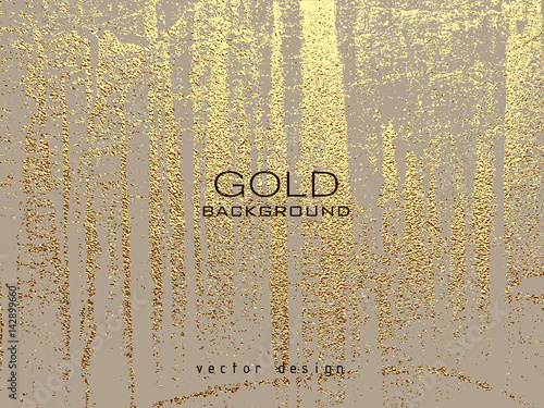 Gold grunge texture to create distressed effect.
