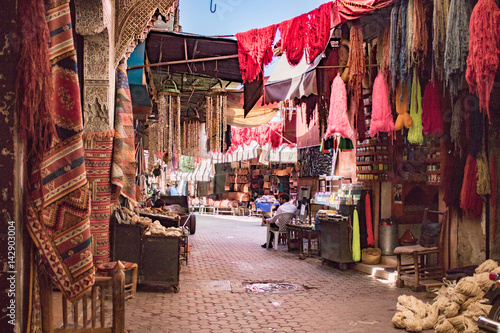Färbersouks in Marrakech photo