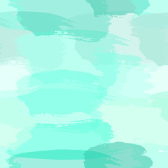 Sierkussen Turquoise patronen Aquarel achtergrond pastelkleuren  © Iveta Angelova