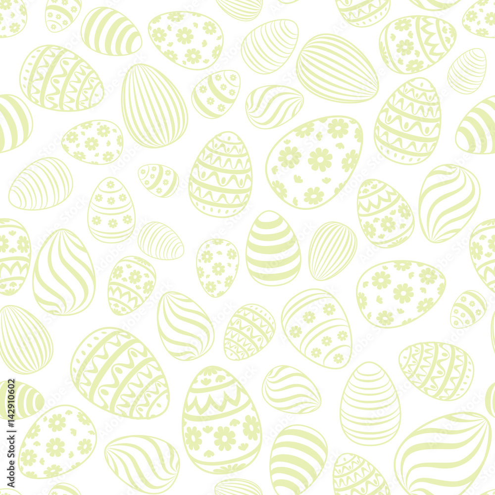Easter egg seamless pattern. Holiday background Easter egg seamless pattern. Holiday background