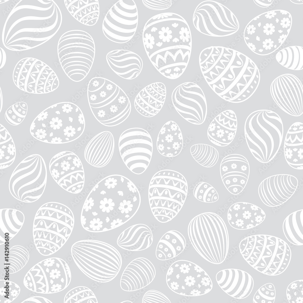 Easter egg seamless pattern. Holiday background Easter egg seamless pattern. Holiday background