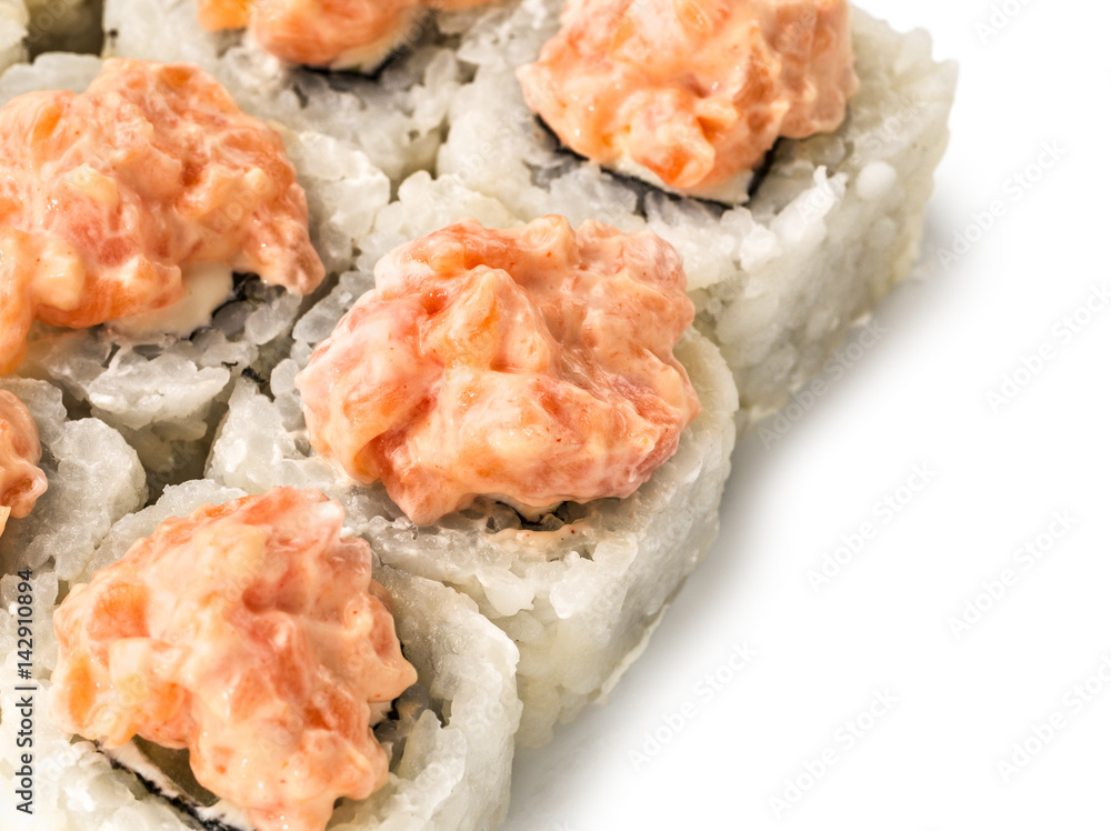 close up view of roll close up view of roll