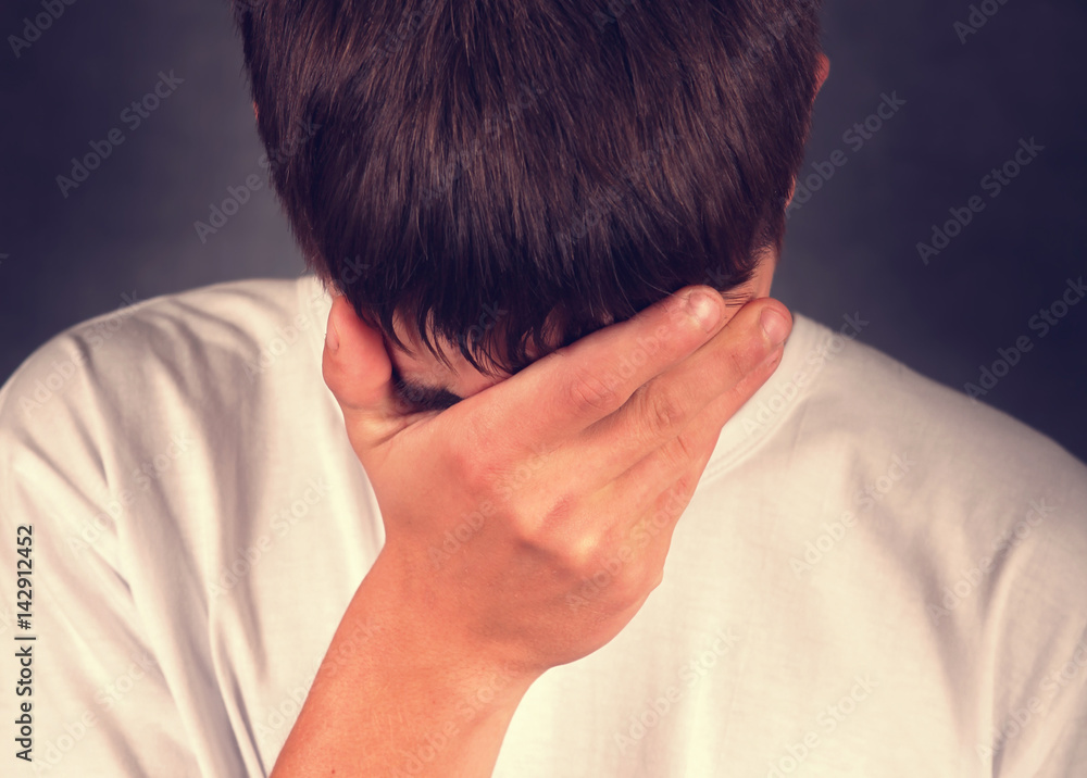 Sad Young Man Sad Young Man