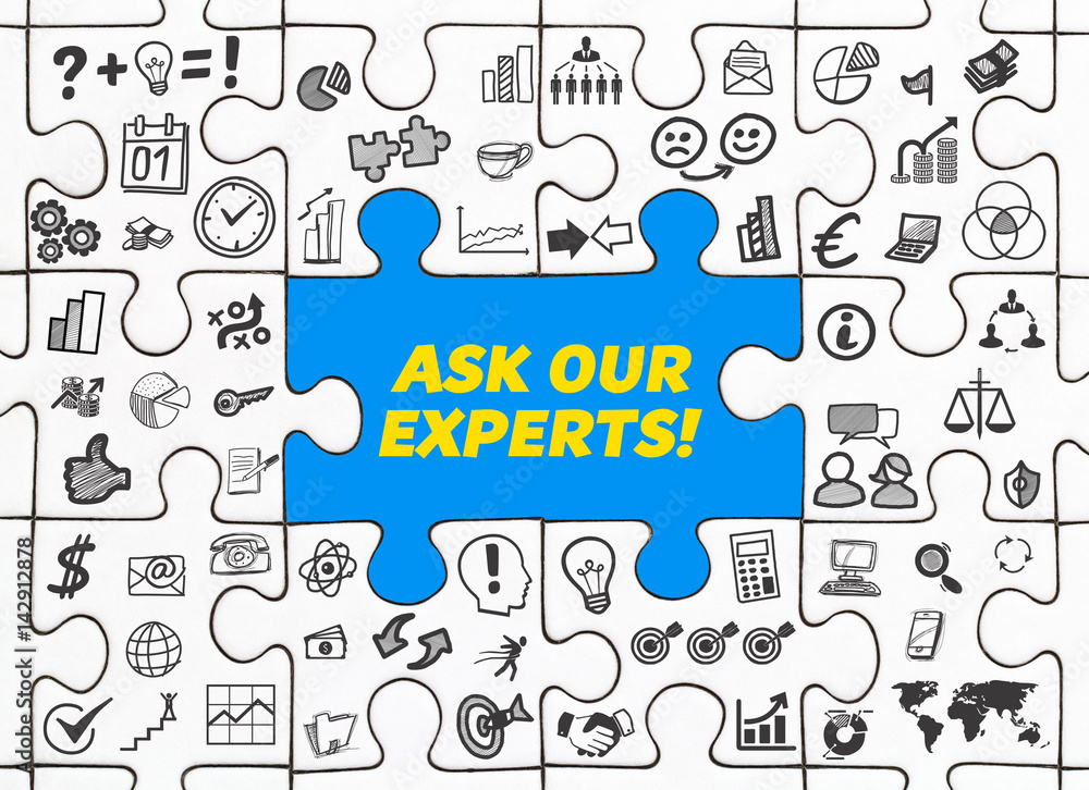 Ask Our Experts! / Puzzle mit Symbole
