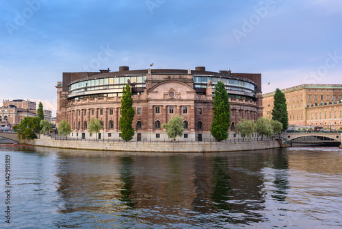 Parliament building, Stockholm, Sweden