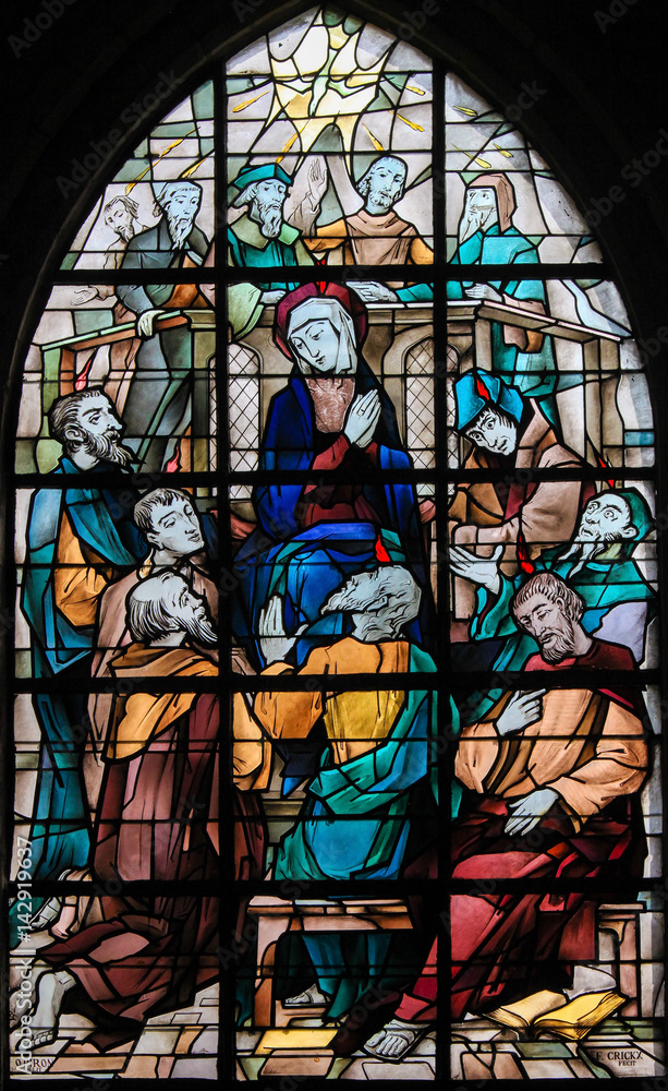 Stained Glass - Pentecost