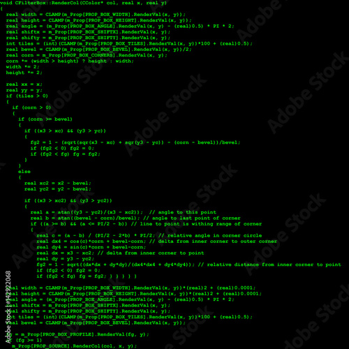 Program source code flow