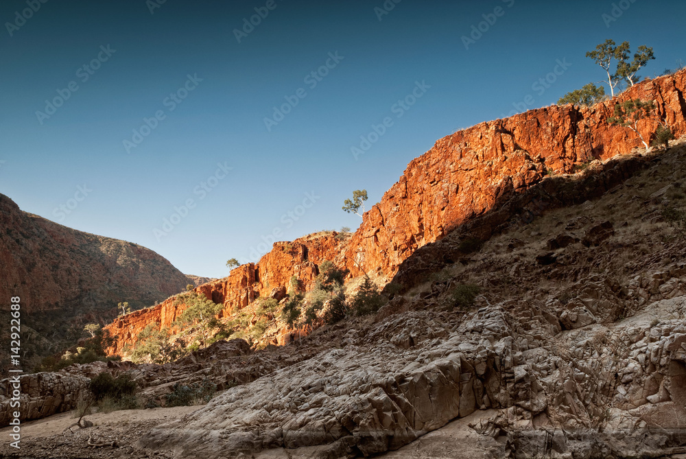 Ormiston Gorge in the West MacDonnell National Park, Australia Northern Territory