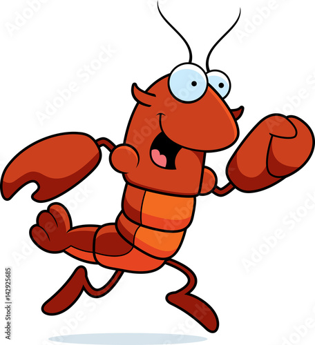 Crawfish Running