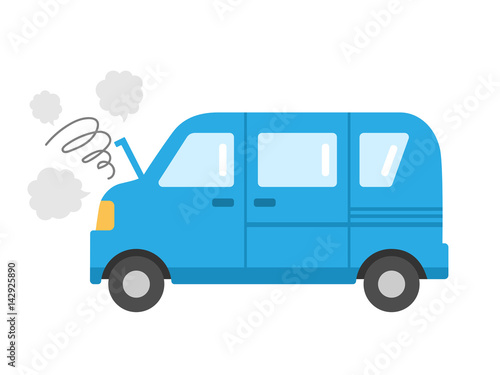 故障した車