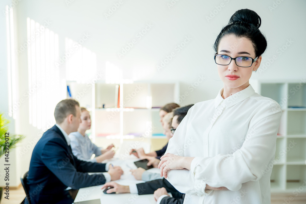 Fototapeta premium Successful businesswoman ceo