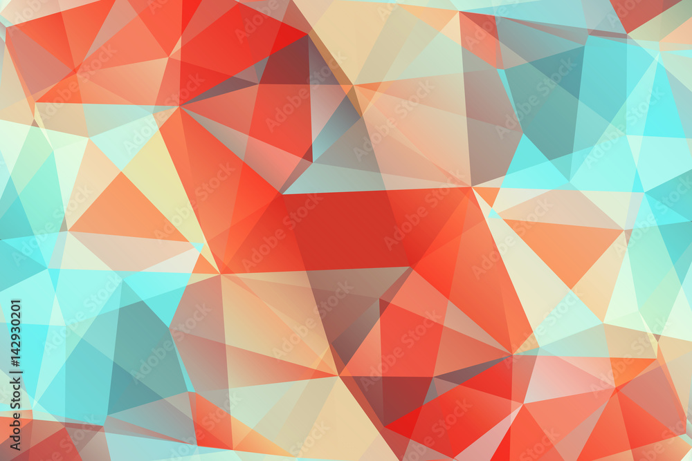 Fototapeta premium Bright wallpaper. geometric texture. colorful pattern. creative concept.