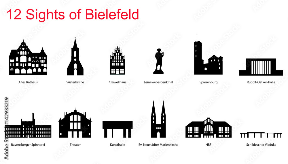 12 Sights of Bielefeld