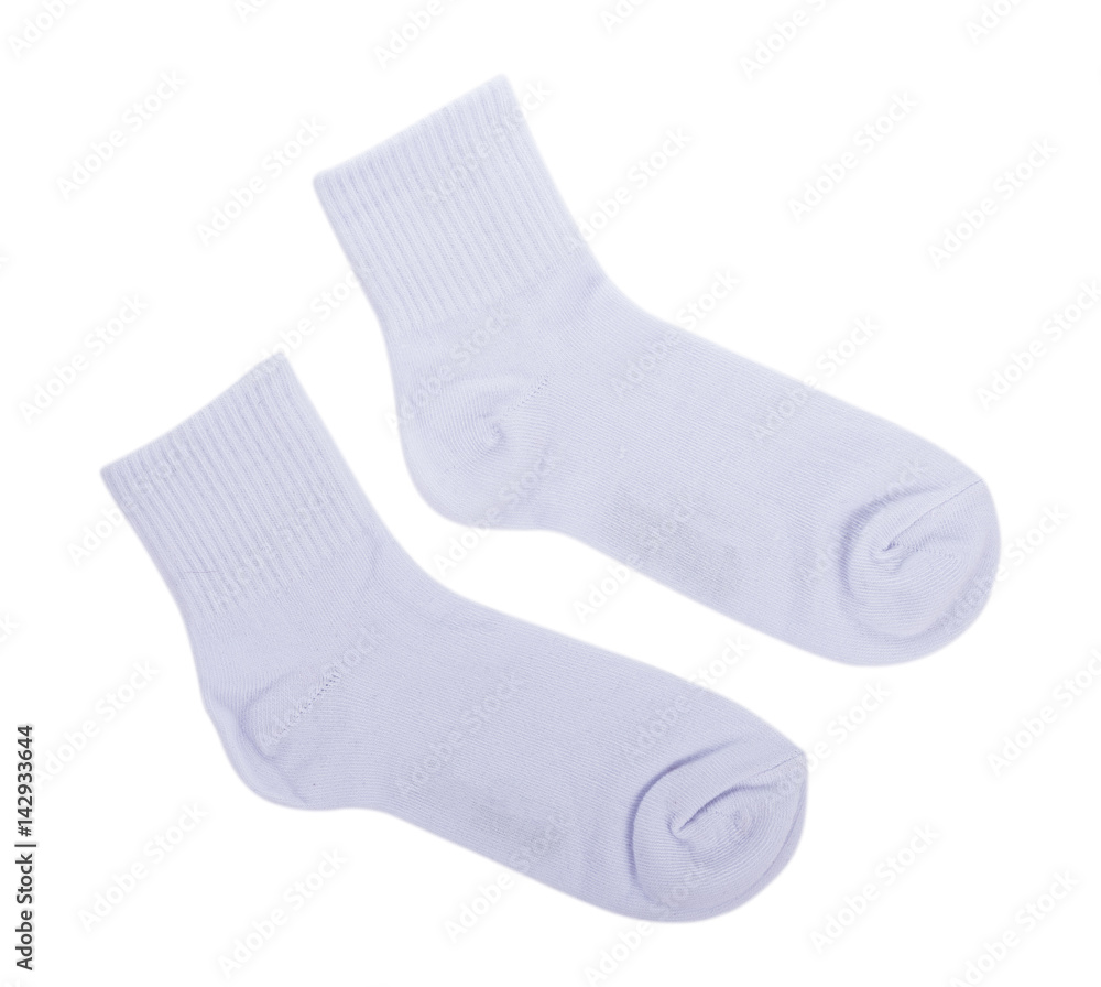 sock isolated on white background sock isolated on white background