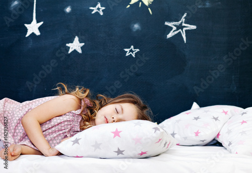 Young child sleeping