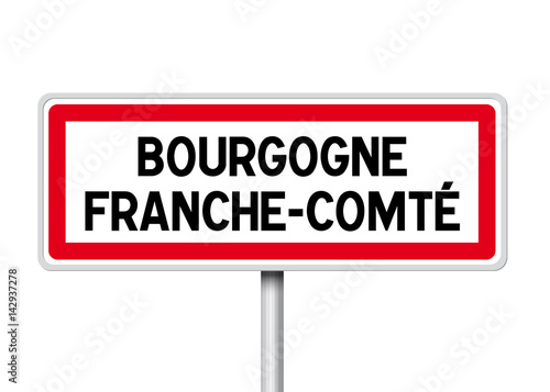 Bourgogne Franche Comté - Panneau