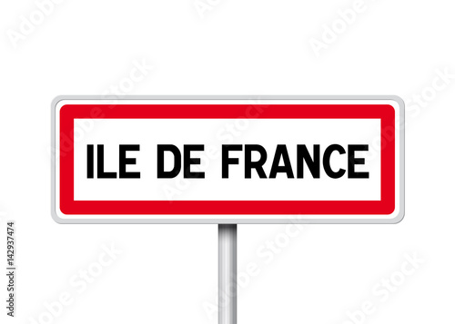 Ile de France - Panneau