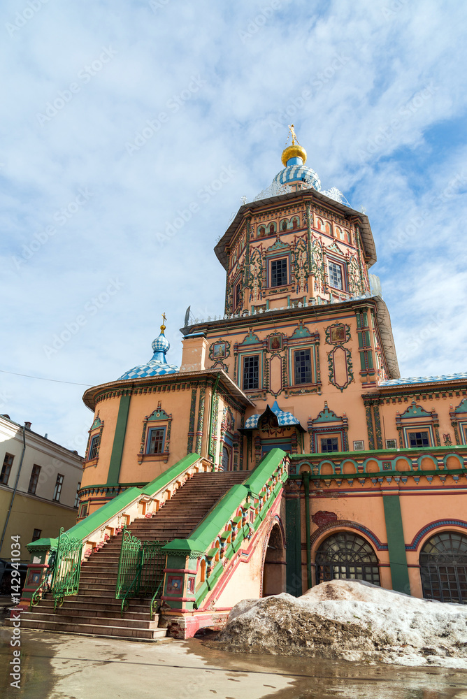 Fototapeta premium Peter and Paul Cathedral in Kazan, Republic of Tatarstan, Russia