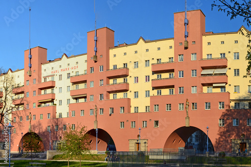 Karl Marx Hof in Wien, sozialer Wohnbau