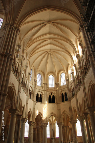 Choeur de la basilique de V  zelay en Bourgogne  France